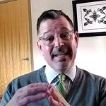 Dr. Paul Cunningham, chief medical officer for the proposed MAT clinic, was called in as a rebuttal witness by the Jamestown SKlallam Tribe. He said there are no plans to add additional housing north of the proposed facility and current MAT patients dont set up tents or in neighborhoods around town. Photo Zoom screen shot