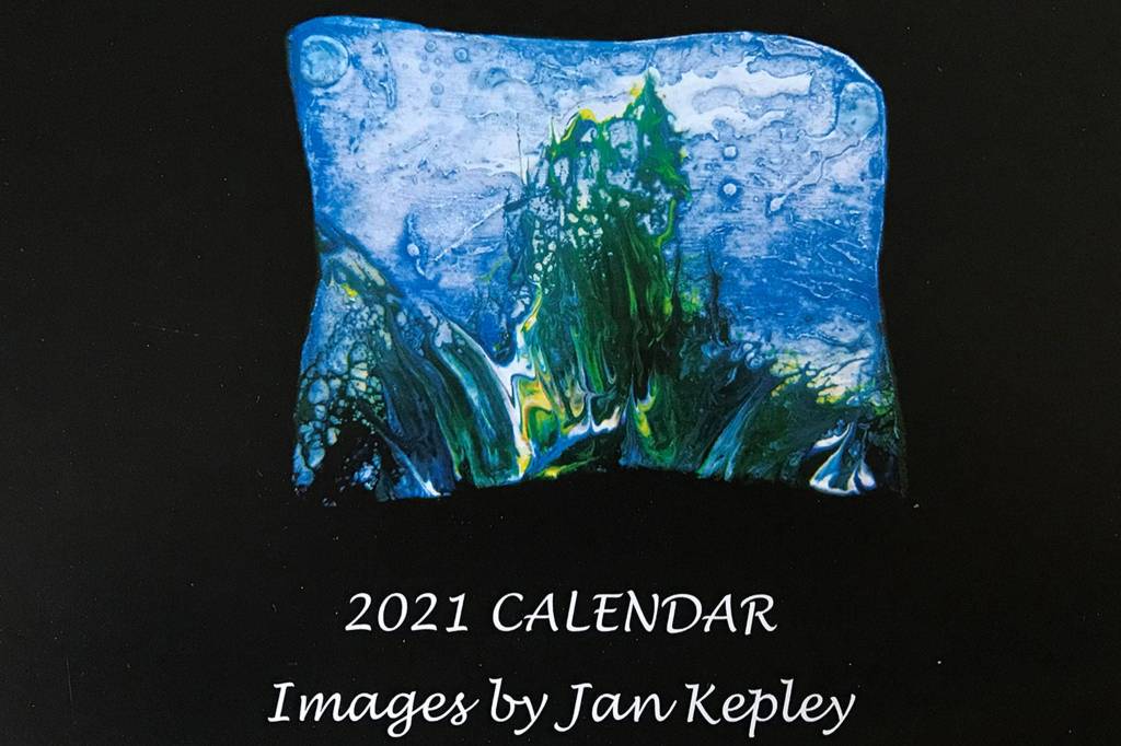 Jan Kepley offers a 2021 calendar of his work for people to enjoy year round. Photo courtesy of Jan Kepley
