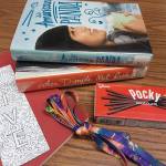 Left: The North Olympic Library System hosts virtual craft sessions each Thursday afternoon in January. Right: Peninsula libraries now offer bags with books and special treats for teens. Photos courtesy of North Olympic Library System