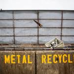 Metal appliances and other metal items fill a recycling container at the Airport Road Recycling & Transfer Station on Nov. 24 in Everett. Photo by Olivia Vanni/The Herald (Everett)