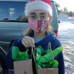 For the fifth year, River Jensen collected toiletries and other necessities for those in-need through local agencies. While she wasnt able to personally deliver the items to each person due to COVID-19, she said it was OK. It still got to the people. 
Photo courtesy of Anna Larsen