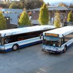 A Clallam Transit bus departs from Gateway transit center in Port Angeles in October. File photo by Keith Thorpe/Olympic Peninsula Daily News Group