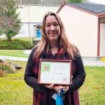 Katrina Matumeak, a fourth-grade teacher in the Crescent School District in Port Angeles, received a $500 grant from the Clallam County School Retirees Associations Isabel Whitfield/Naddy Classroom Mini-Grants program. Submitted photo