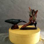 Blue Whale and Walk About by John Bertholl, a featured artist this February at the Blue Whole Gallerys From Shore to Sea exhibit. Submitted photo