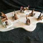 Sequim Driftwood Band by John Bertholl, a featured artist this February at the Blue Whole Gallerys From Shore to Sea exhibit. Submitted photo