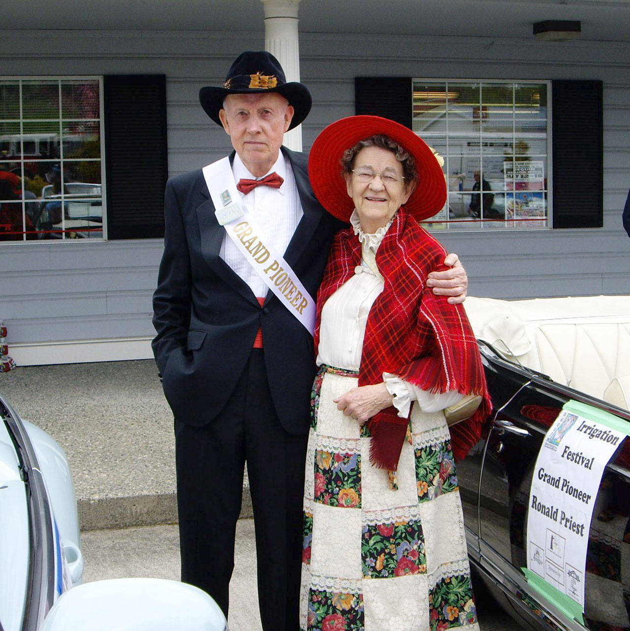 Ron Priest, a fourth-generation Sequim resident, celebrated his 90th birthday Jan. 31. Priest, pictured with wife Judy, was named the Sequim Irrigation Festivals Grand Pioneer in 2011. Submitted photo