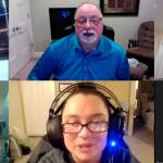 Six of nine candidates for the vacant Sequim city council seat participated in a forum hosted by the Sequim Good Governance League on Feb. 9. They included, from top left clockwise, Vicki Lowe, Daryl Scott Ness, Janine Bocciardi, Kathy Downer, Rachel Anderson and Lowell Rathbun. David Rich could not participate due to a family obligation, Cynthia Dinan was ill and Autumn Wolfgang could not be reached. Candidates will be interviewed in a special meeting by city councilors on Feb. 16.