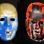 Mask by Michael Rief, a Clallam Mosaic member whose art is on display at Blue Whole Gallery in March. Submitted photo