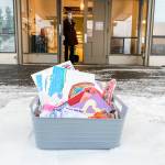Local students made valentines cards for many residents in care facilities like Crestwood Health and Rehabilitation in Port Angeles. Photo courtesy of Kelsey Horst