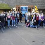 Staff at Avamere Olympic Rehabilitation of Sequim gather for a photo on Feb. 26 to celebrate a recent Five-Star Quality rating from Medicare and Medicaid. Sequim Gazette photo by Matthew Nash