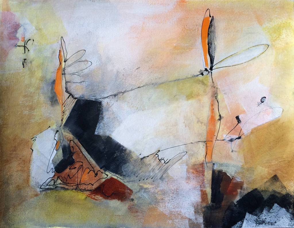 Questions without Answers by Jeannine Chappell, a featured artist at the Blue Whole Gallery in Sequim this April. Submitted art