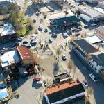 This summer, surveys will go out to help redesign Centennial Place at the northeast corner of Sequim Avenue/Washington Street. Sequim city councilors seek design options before allocating funds to the project they decided on March 8. Photo courtesy of Silas Crews