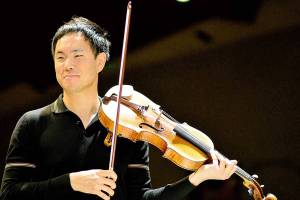 Richard ONeill, seen rehearsing for one of his solo appearances with the Port Angeles Symphony, won a Grammy Award on Sunday, March 14, for best classical instrumental solo recording. File photo by Diane Urbani de la Paz/Olympic Peninsula News Group