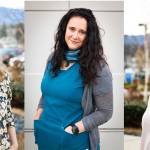 From left, Olympic Medical Center case management staffers Melissa Crocker, Trisha Hoagland and Dana Yamauchi were recently honored for their work by hospital commissioners. Photos courtesy of Olympic Medical Center