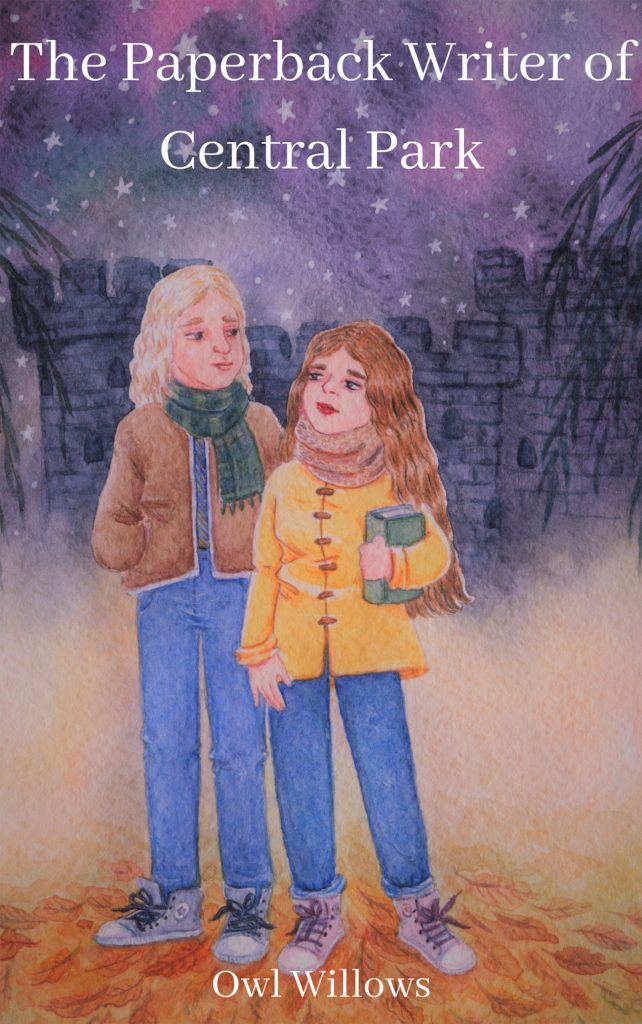 Book one in The Hidden World of Wysteria series is The Paperback Writer of Central Park. Photo courtesy of Owl Willows