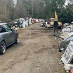 Paul Gottlieb/Peninsula Daily News

Tons of metal scrap are being hauled away from Midway Metals, avoiding enforcement action against its Port Orchard owner.