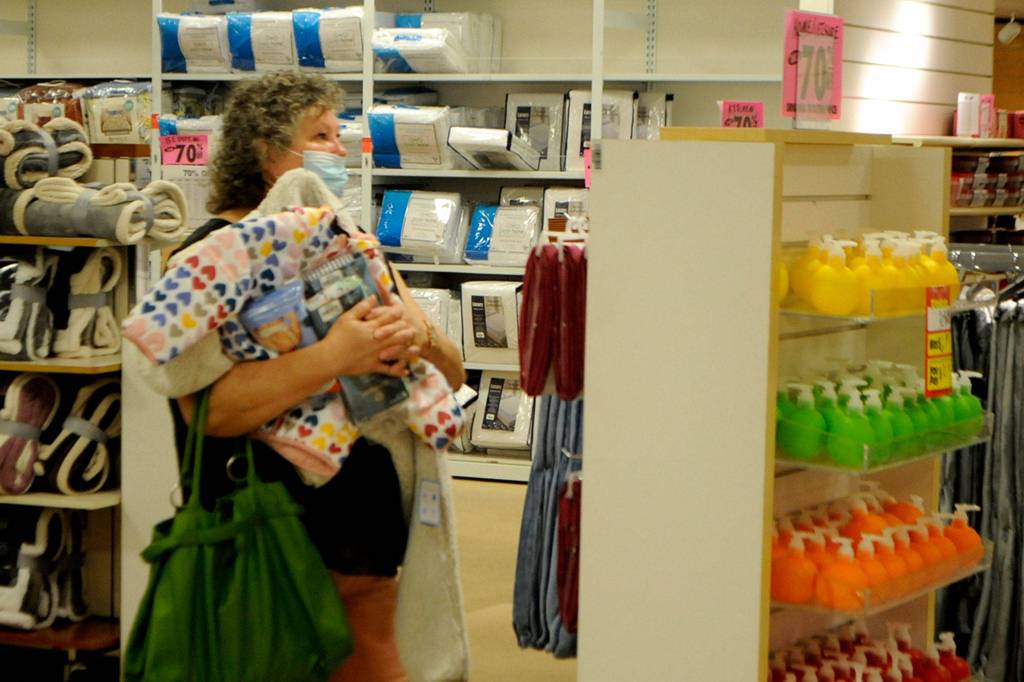 Ethel Endicott of Sequim has shopped at JCPenney for years and is sad the store is closing. Theres not many places to shop in Sequim, she said. Sequim Gazette photo by Matthew Nash