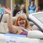 Brii 2020 Sequim Irrigation Festival princess Brii Hingtgen waves to onlookers at the May 8 Sequim Irrigation Festival Grand Parade on May 8. Sequim Gazette photo by Michael Dashiell
