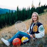 Sequim High senior Kalli Wiker was recently awarded the WIAA Smart Choice Scholarship. Wiker plays three varsity sports  volleyball, basketball and tennis  while maintaining a 4.0 grade-point-average. Submitted photo