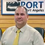Port of Port Angeles commissioners hope to finalize a contract with Geoff James for the port executive director position soon. Photo by Paul Gottlieb/Olympic Peninsula News Group