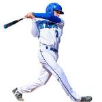 SHS 2020 graduate Silas Thomas played baseball for the Becker College Hawks, as an outfielder and pitcher. Photo courtesy of Becker College