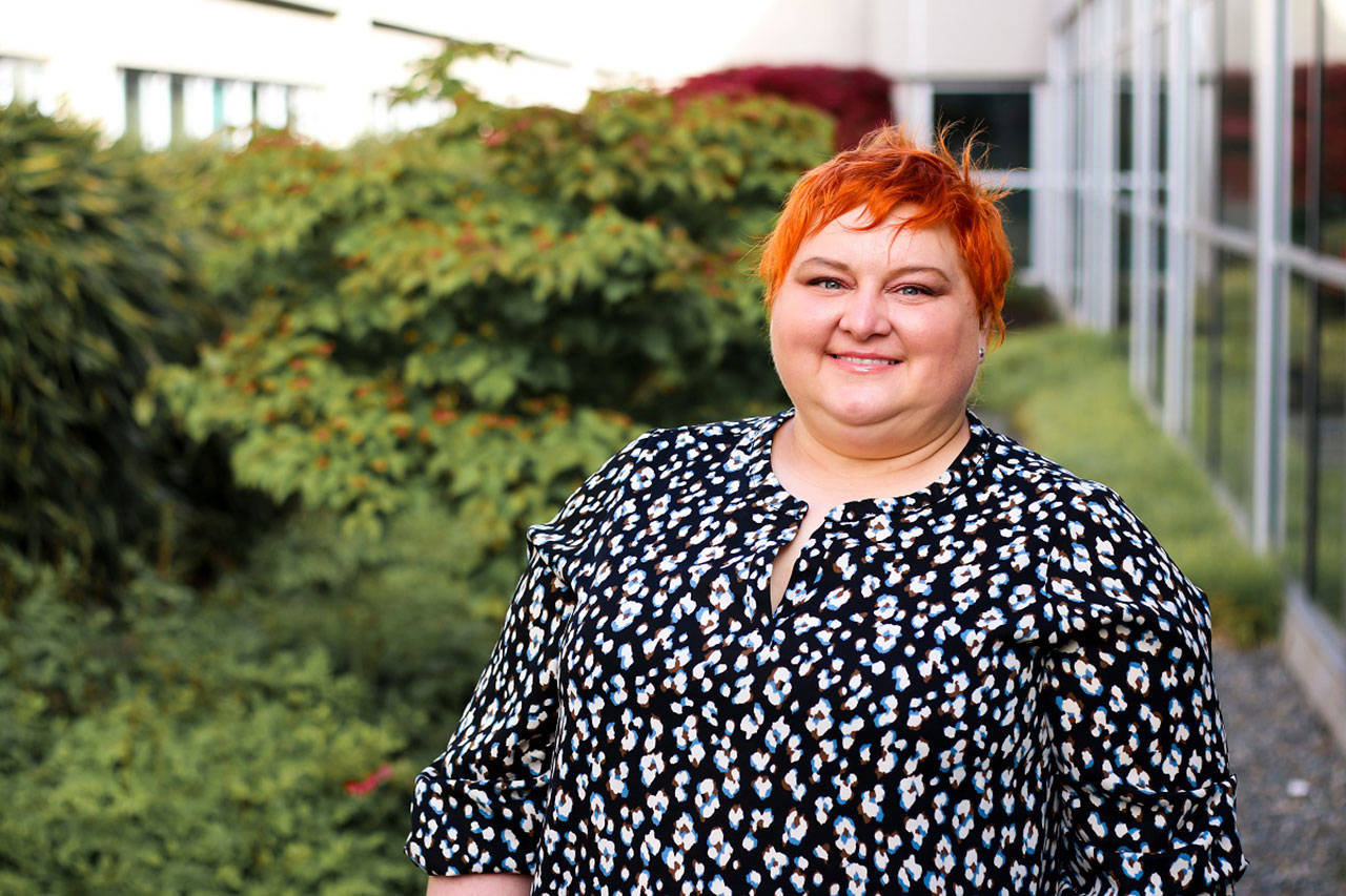 Quality Support Services director Liz Uraga recently received Olympic Medical Centers leadership award for April 2021. Photo courtesy of Olympic Medical Center