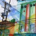 The North Olympic Watercolorists such as Carol Wilhelm present their craft at the Sequim Museum & Arts, 544 N Sequim Ave., during the First Friday Art Walk on June 4. Submitted art