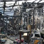 Sequim Police ruled the cause of a June 6 fire that destroyed a home, dental lab, garage and trailer inconclusive. All the structures were ruled uninhabitable. Sequim Gazette file photo by Matthew Nash