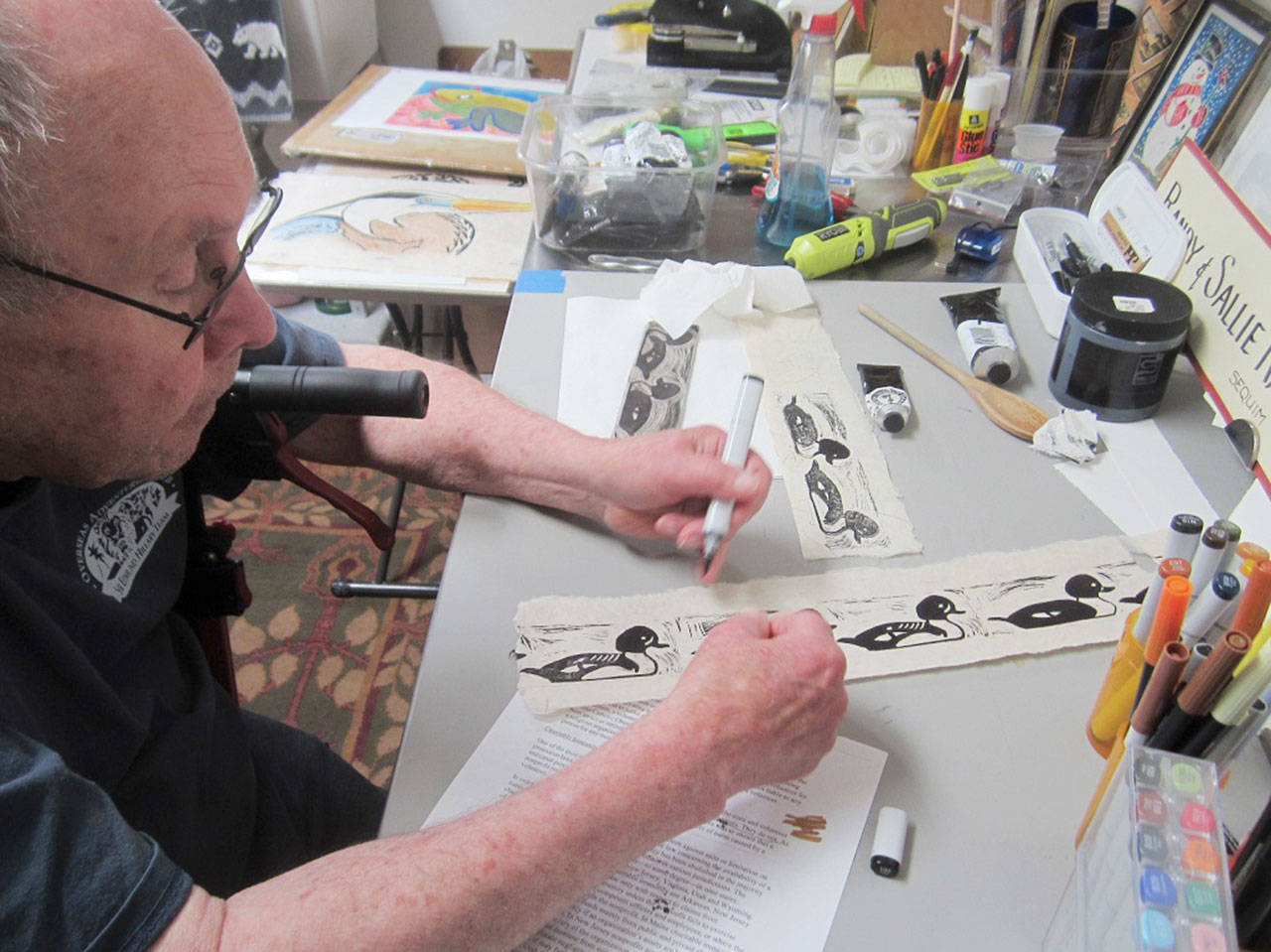 Randy Radock is the featured artist at the Harbor Art Gallery in July and August. Submitted photo