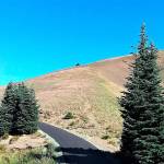 The newly rebuilt trail to the summit of Hurricane Hill was opened by Olympic National Park in August 2020. File photo by Pierre LaBossiere/Olympic Peninsula News Group