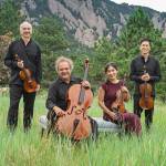 On Aug. 15, Music on the Strait and Concerts in the Barn present the Takács Quartet, now entering its 47th season. They will perform works by Haydn, Ravel, and Schubert (Death in the Maiden). Photo by Amanda Tipton Photography
