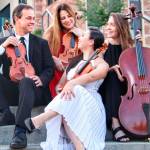 The Carpe Diem String Quartet kicks off the 2021 Concerts in the Barn series on July 17 and 18. Photo courtesy of Concerts in the Barn