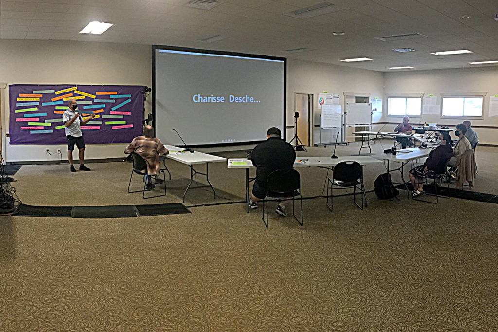 Sequim city council held its Advance (retreat) on July 20 in the Guy Cole Event Center all day focusing on goals and guiding principles. See the meeting at the citys website. Sequim Gazette photo by Matthew Nash