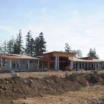 Construction continues on the Jamestown SKlallam Tribes medication-assisted treatment (MAT) facility west of downtown Sequim. Sequim Gazette photo by Matthew Nash