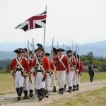 Skirmishes between the Sons of Liberty and the British Regulars occurs daily at 2 p.m. at the Northwest Colonial Festival Aug. 12-15 at the George Washington Inn. Sequim Gazette file photo by Michael Dashiell