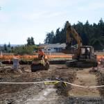 Jamestown SKlallam tribal leaders met with neighbors, says Brent Simcosky, director of tribal health services, to address safety concerns with some asking for fencing and/or extra lighting. Sequim Gazette photo by Matthew Nash