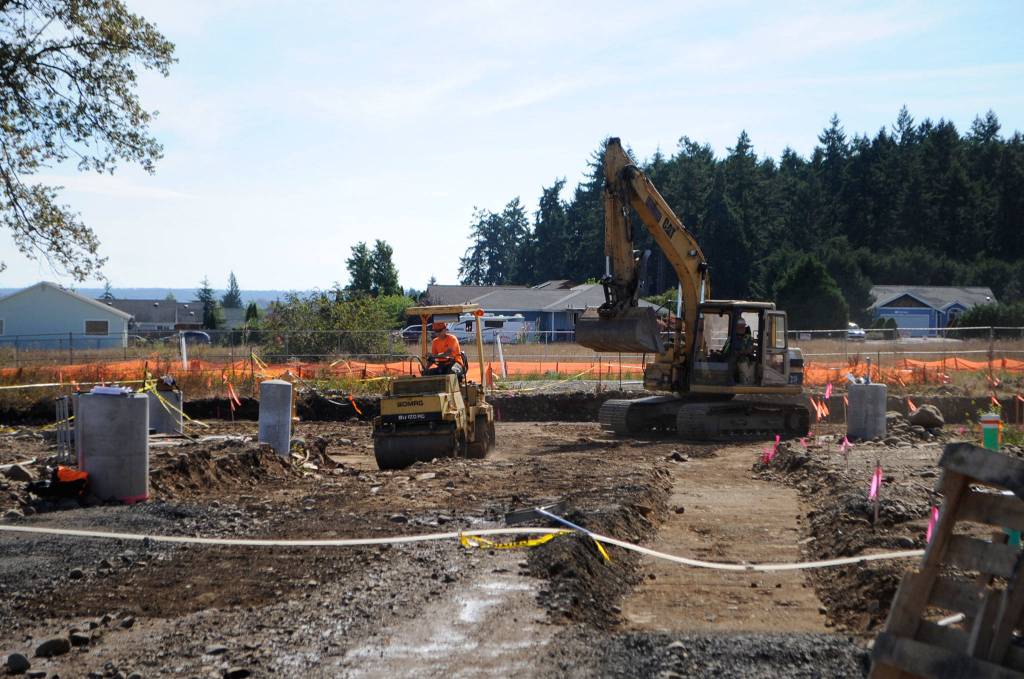Jamestown SKlallam tribal leaders met with neighbors, says Brent Simcosky, director of tribal health services, to address safety concerns with some asking for fencing and/or extra lighting. Sequim Gazette photo by Matthew Nash
