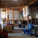 The lobby of the Jamestown Healing Clinic will feature a kiosk for patients to log in, Native American Art, a canoe hanging from the ceiling and a carving with tile through the facility that shares the idea that if someone takes a rock out of a stream, that person can change the flow of their life.
