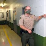 Clallam County Chief Corrections Deputy Don Wenzl stands in the a hallway of the county jail on Aug. 25. Photo by Keith Thorpe/Olympic Peninsula News Group