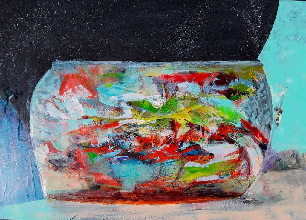 Untitled, by Terry Grasteit, a Sequim painter whose work will be on display at the 2021 ARTjam event Sept. 4-5 in Sequim. Submitted art