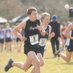 Sequim High freshman Colby Ellefson races in the Olympic League championship race on March 13 at Battle Point Park on Bainbridge Island. Ellefson finished seventh overall to lead the Wolves, who placed eighth as a team. Sequim Gazette file photo by Michael Dashiell