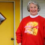 Cathie Osborne, a Sequim resident with essential tremor, is the first person in Washington to receive a calibration for her Deep Brain Stimulation treatment to help control shaking in her right hand through a Virtual Clinic provided by Swedish and Abbott (laboratories). Sequim Gazette photo by Matthew Nash