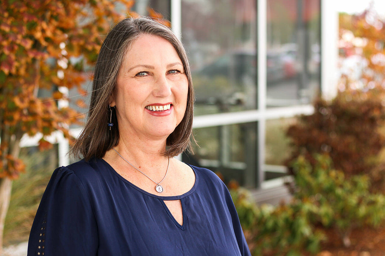 Ginger Landry received Olympic Medical Centers Leadership Award for September 2021. Photo courtesy of Olympic Medical Center