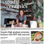 Matthew Nashs A study in ceramics (Sept. 9, 2020) earned a first place in the Washington Newspaper Publishers Associations 2021 Better Newspaper Contest.