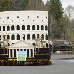 Guy Horton, on right, walks with this years Sequim Irrigation Festival float. I thought this year was an amazing float, he said. It was his 14th and final float, he said as he plans to focus more on work and family- and self-care. Sequim Gazette file photo by Michael Dashiell