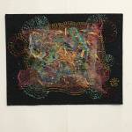 Galactic Flotsam by Liisa Fagerlund, a featured artist at the Bumblebunching – Warped, Twisted, & Imperfect exhibition at Sequim Museum & Arts during the Nov. 5 First Friday Art Walk Sequim. Submitted photo