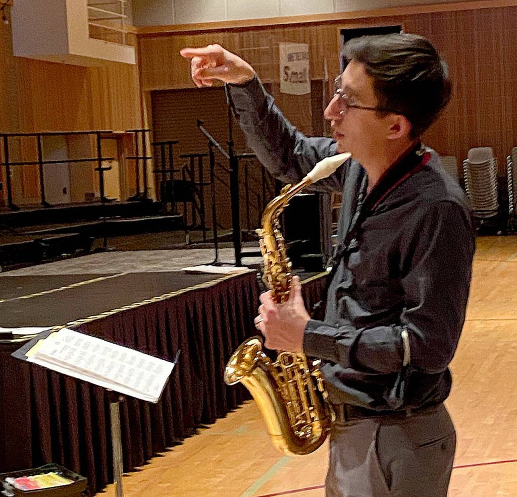 Music director Tom Guenther and the Stardust Big Band come to the Olympic Theatre Arts Center stage on Nov. 7. Submitted photo