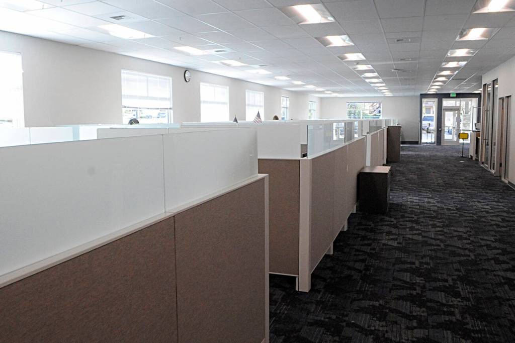 New office pace at WorkSource Clallam County in Sequim is almost double its former offices in Port Angeles, staff say. Sequim Gazette photo by Matthew Nash