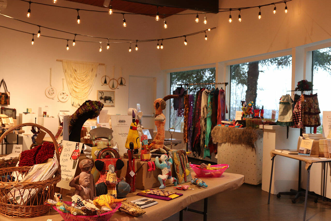 In addition to light-themed workshops, the Port Angeles Fine Arts Center is home to the annual Makers Market and Light Art Experience, where shoppers will find a range of locally-made gifts by 31 artists and artisans. Submitted photo