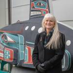 Annette Nesse, pictured here at the Jamestown SKlallam Tribes main campus in Blyn, is retiring after three decades of work with the tribe. Sequim Gazette photo by Emily Matthiessen
